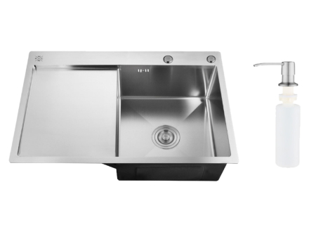 Врезная мойка с дозатором