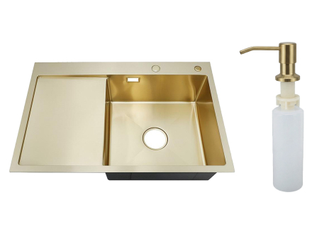 Врезная мойка с дозатором