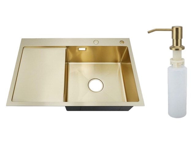 Врезная мойка с дозатором MRK-7851