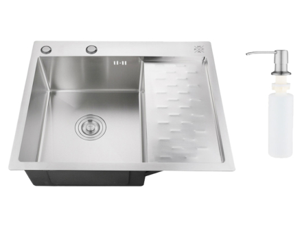 Врезная мойка с дозатором