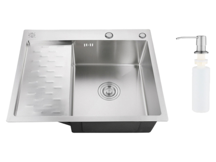 Врезная мойка с дозатором