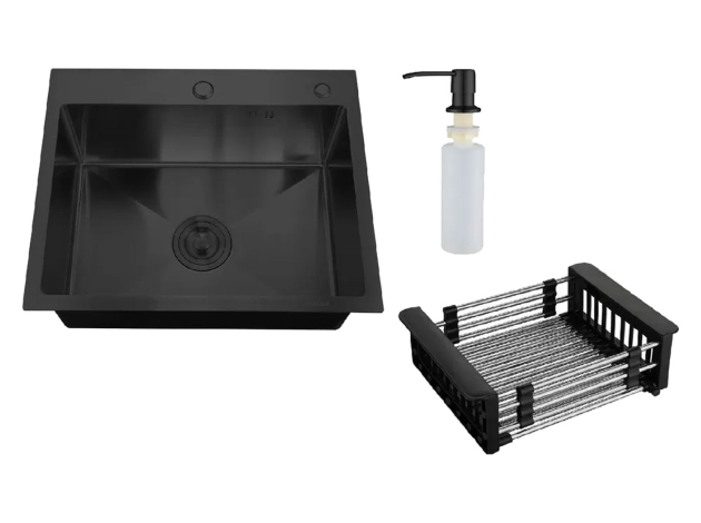 Врезная мойка с корзиной и дозатором MR-6050 preview