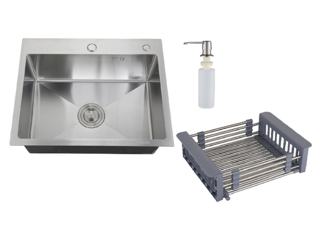 Врезная мойка с корзиной и дозатором MR-5050 preview