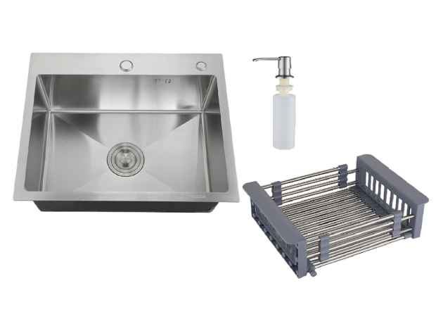 Врезная мойка с корзиной и дозатором MR-5843 preview