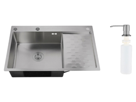 Врезная мойка с дозатором 135-183805