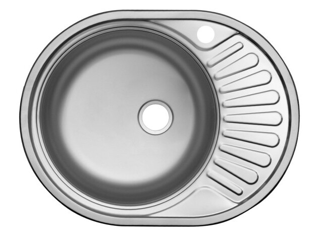 Врезная мойка Фаворит 577х447 матовая