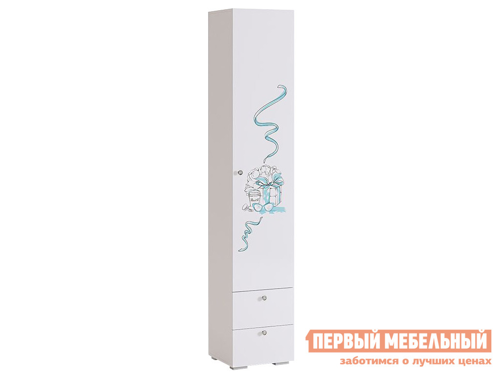 

Детский шкаф Гламур Белый / Белый глянец, Гламур Белый / Белый глянец