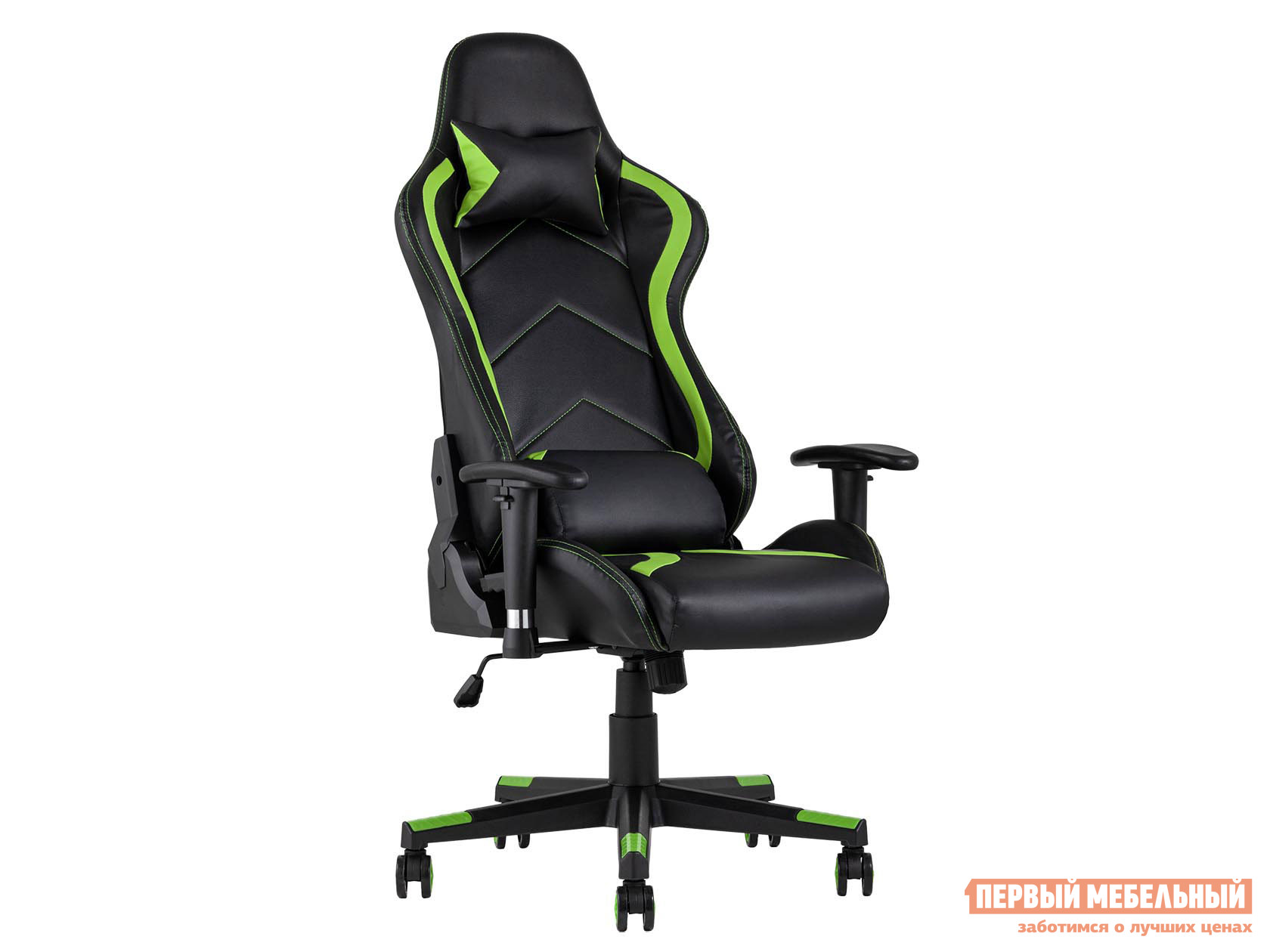 

Игровое кресло TopChairs Cayenne Черный, экокожа / Зеленый, экокожа, TopChairs Cayenne Черный, экокожа / Зеленый, экокожа
