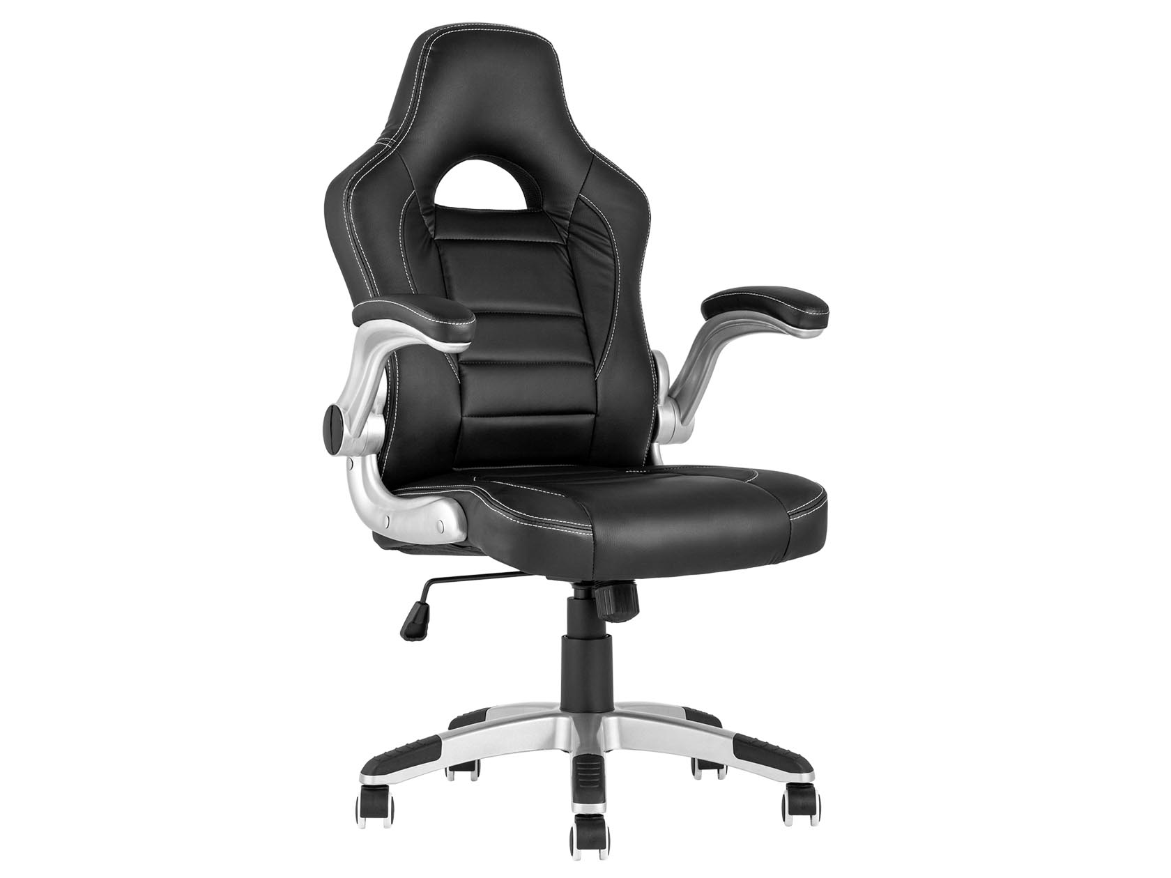 

Игровое кресло TopChairs Genesis Черный, экокожа, TopChairs Genesis Черный, экокожа