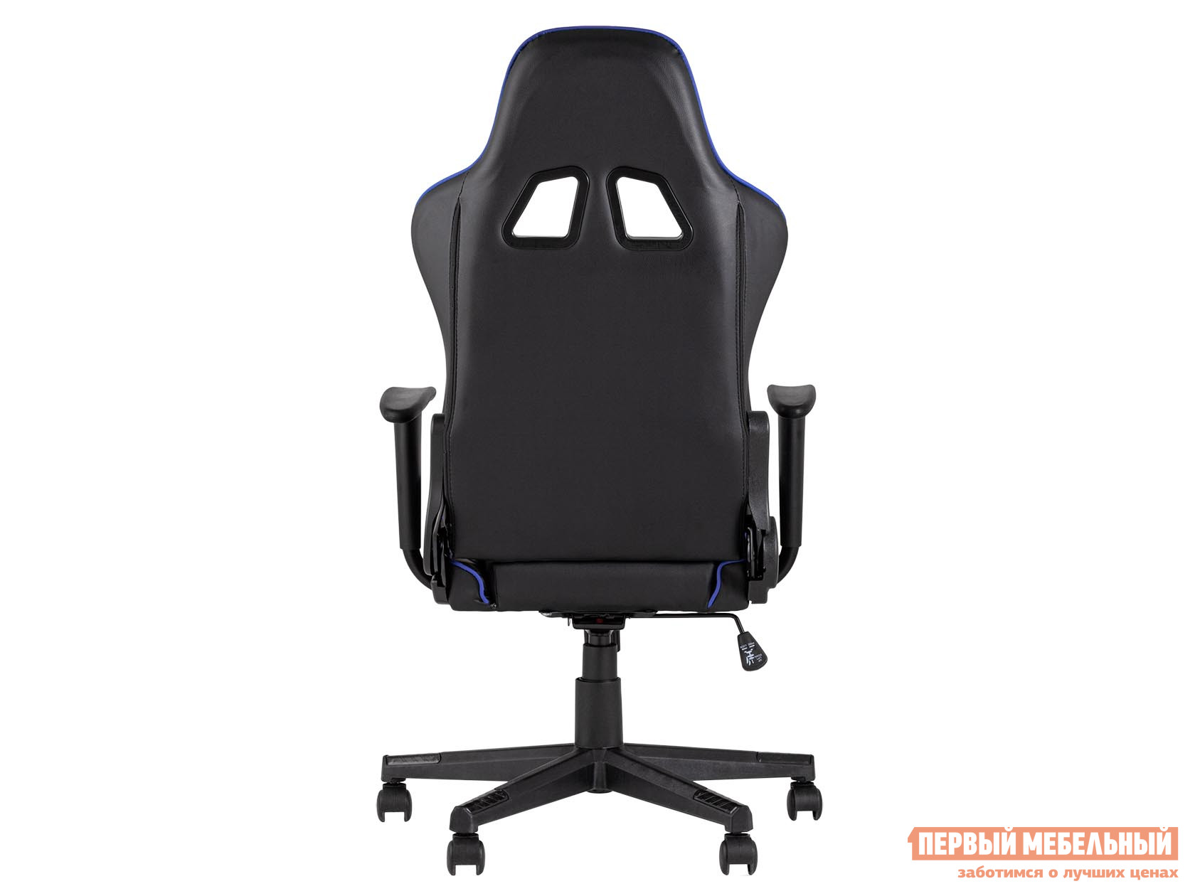 

Игровое кресло TopChairs Impala Черный, экокожа / Синий, экокожа, TopChairs Impala Черный, экокожа / Синий, экокожа