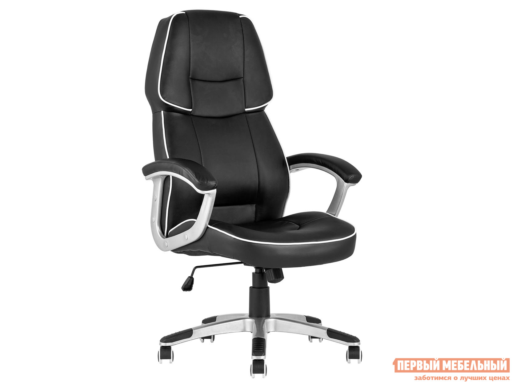 

Игровое кресло TopChairs Phantom Черный, экокожа, TopChairs Phantom Черный, экокожа