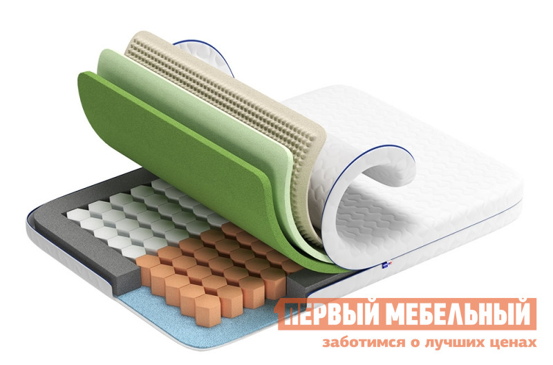 Пружинный матрас Первый Мебельный Анатомика А 507 Разная жесткость