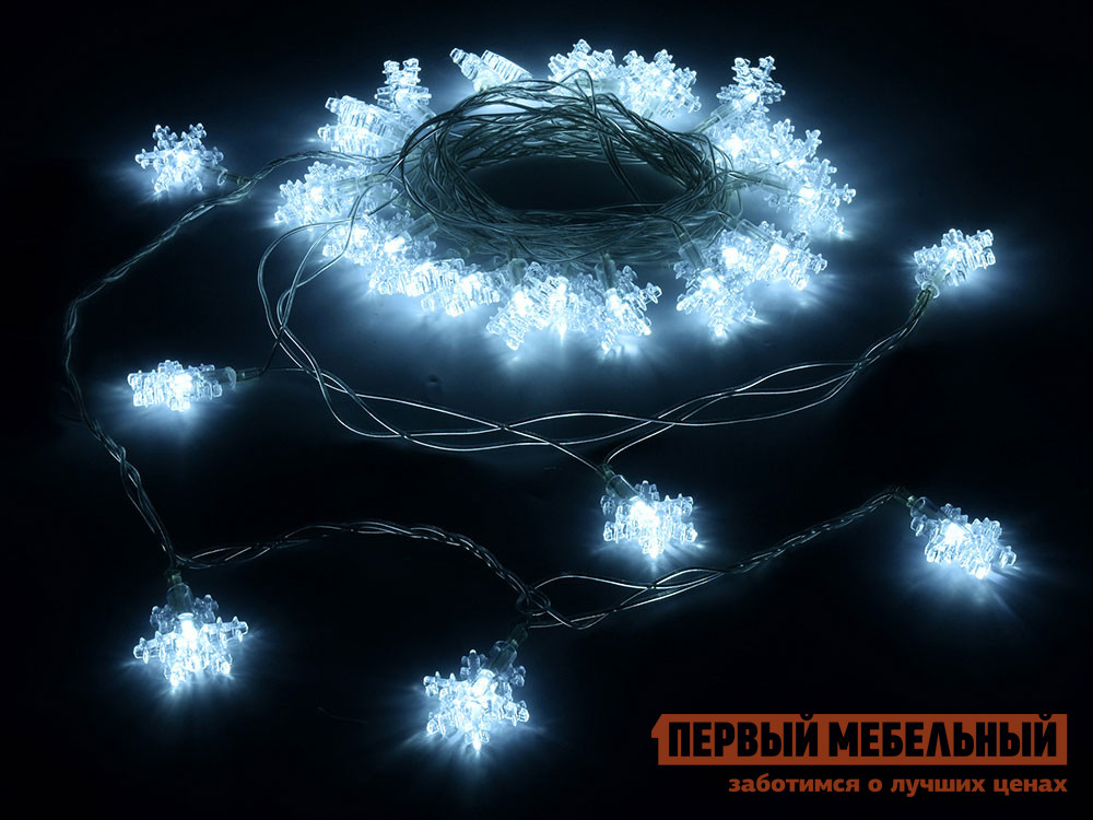 

Гирлянда Снежинки Прозрачный, Снежинки Прозрачный