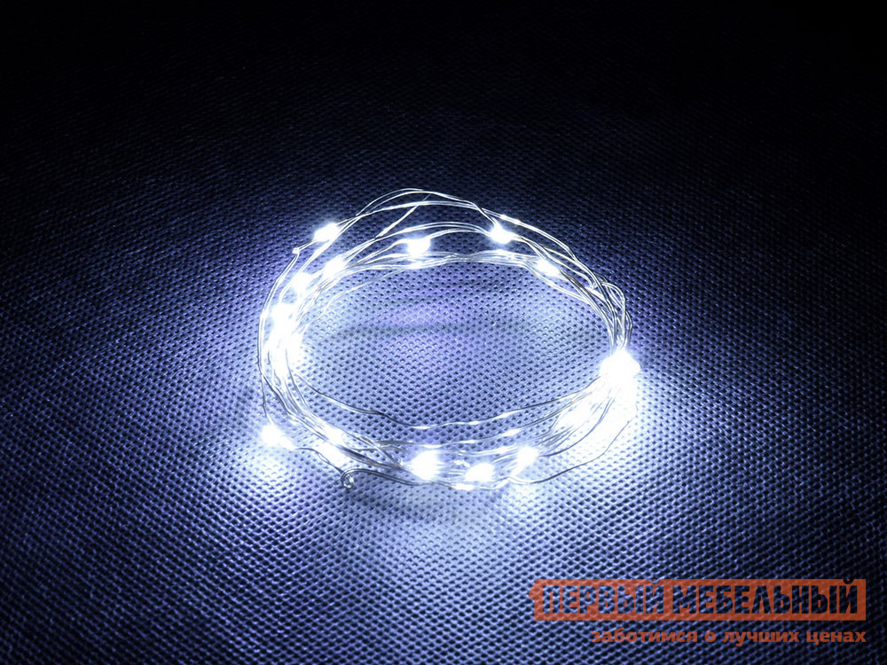 

Гирлянда Нить Роса Белый, Нить Роса Белый