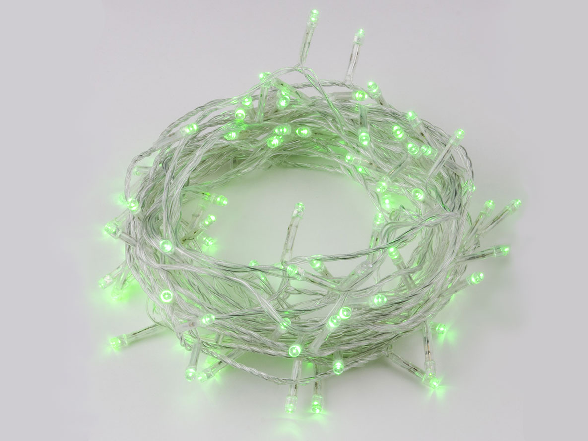 

Гирлянда Uniel, Прозрачный, Гирлянда Гирлянда светодиодная ULD-S1000-100/DTA GREEN IP20 Прозрачный