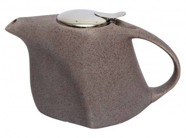 Заварочный чайник ФЕЛИЧИТА, чайник 1000мл с фильтром, КРОШКА, сливочный, цветная упаковка
