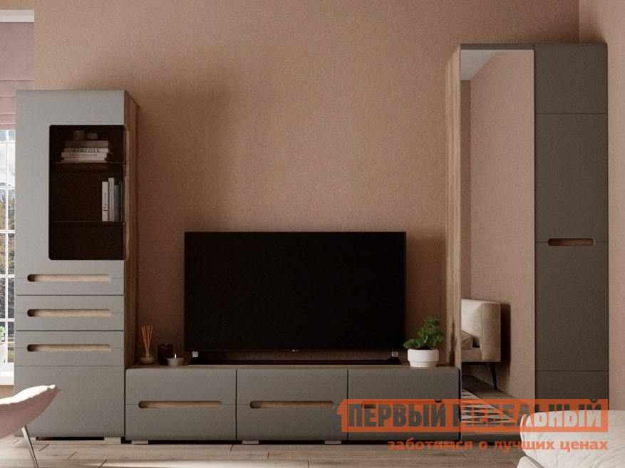 

Гостиная Наоми Дуб Каньон / Графит нубук, Черный, Наоми Дуб Каньон / Графит нубук