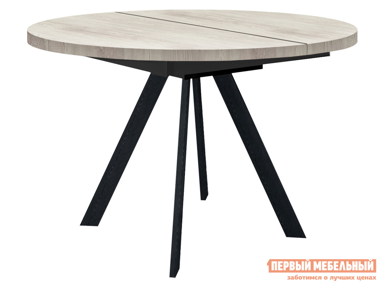 Кухонный стол  Dikline RDB100 Сосна Касцина / Черный, H