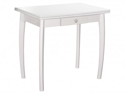Кухонный стол Патерн Белый / Белый, пластик в отделке Белый / Белый, пластик по цене 6990 руб.