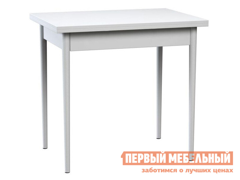 Кухонный стол  Пируэт Конус Белый / Белый, металл