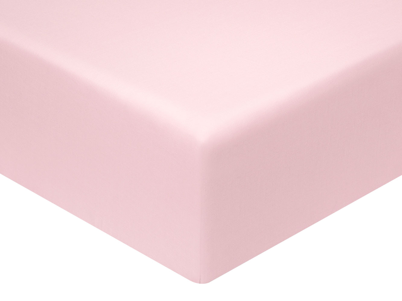 Простыня Простыня на резинке Лиора сатин светло-розовая Лиора светло-розовый на резинке фото 1