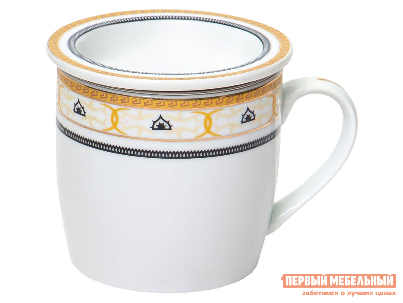 

Кружка Дана Белый с рисунком, фарфор, Дана Белый с рисунком, фарфор