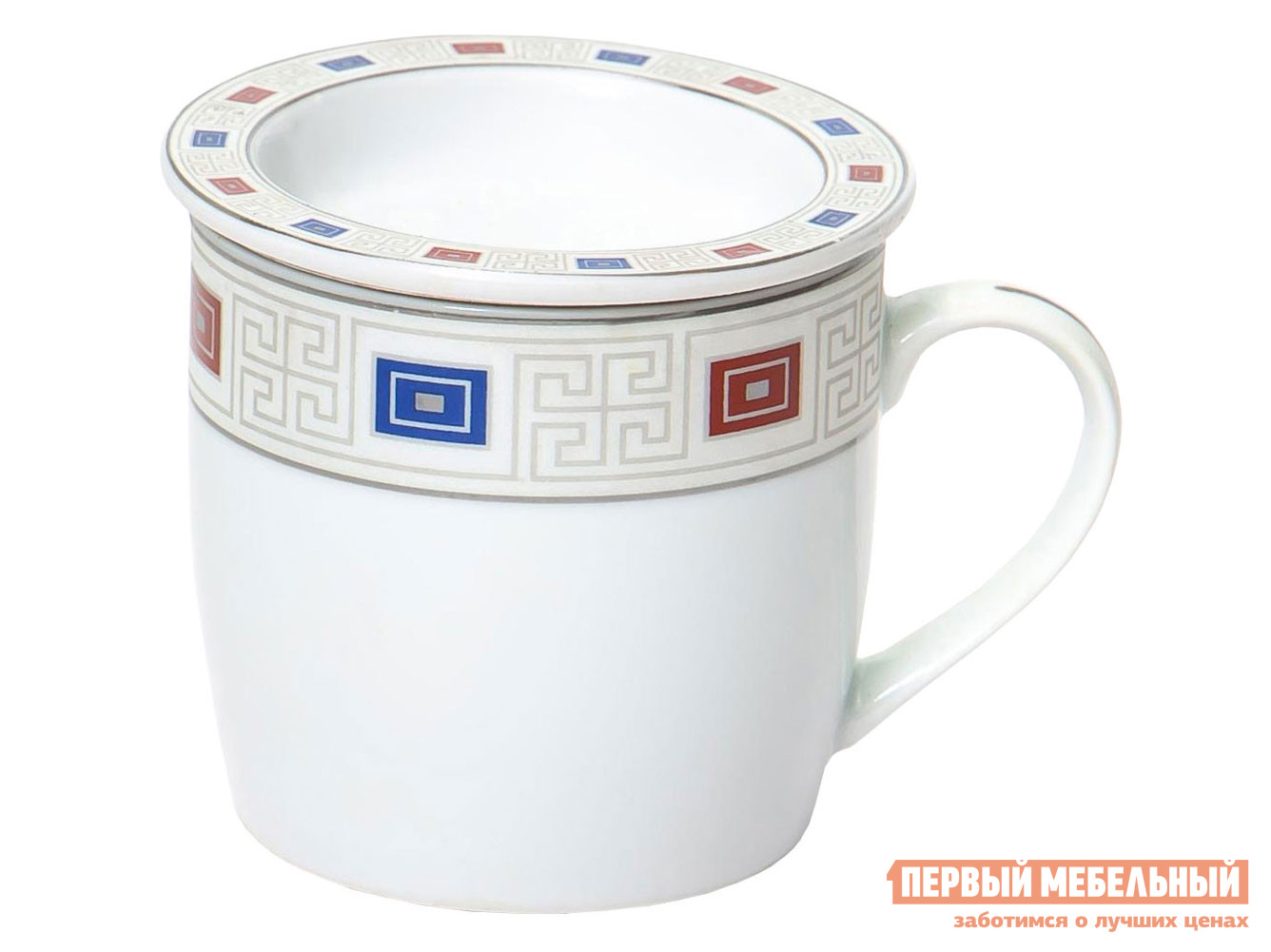 

Кружка Мицар Белый с рисунком, фарфор, Мицар Белый с рисунком, фарфор