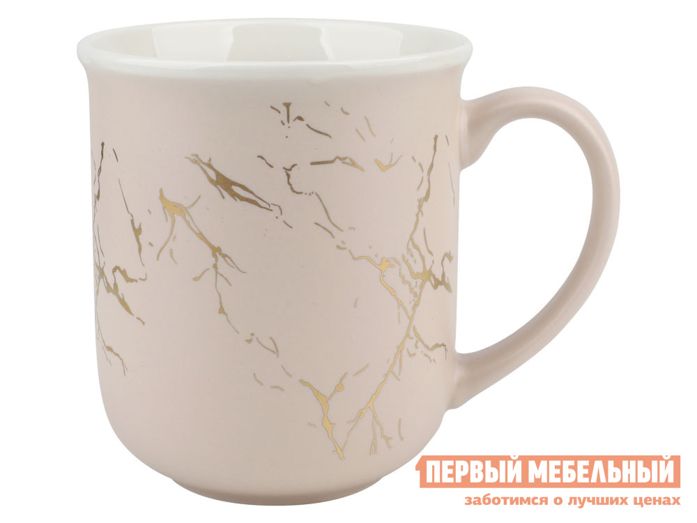 

Кружка Перл Голд Розовый мрамор, Перл Голд Розовый мрамор