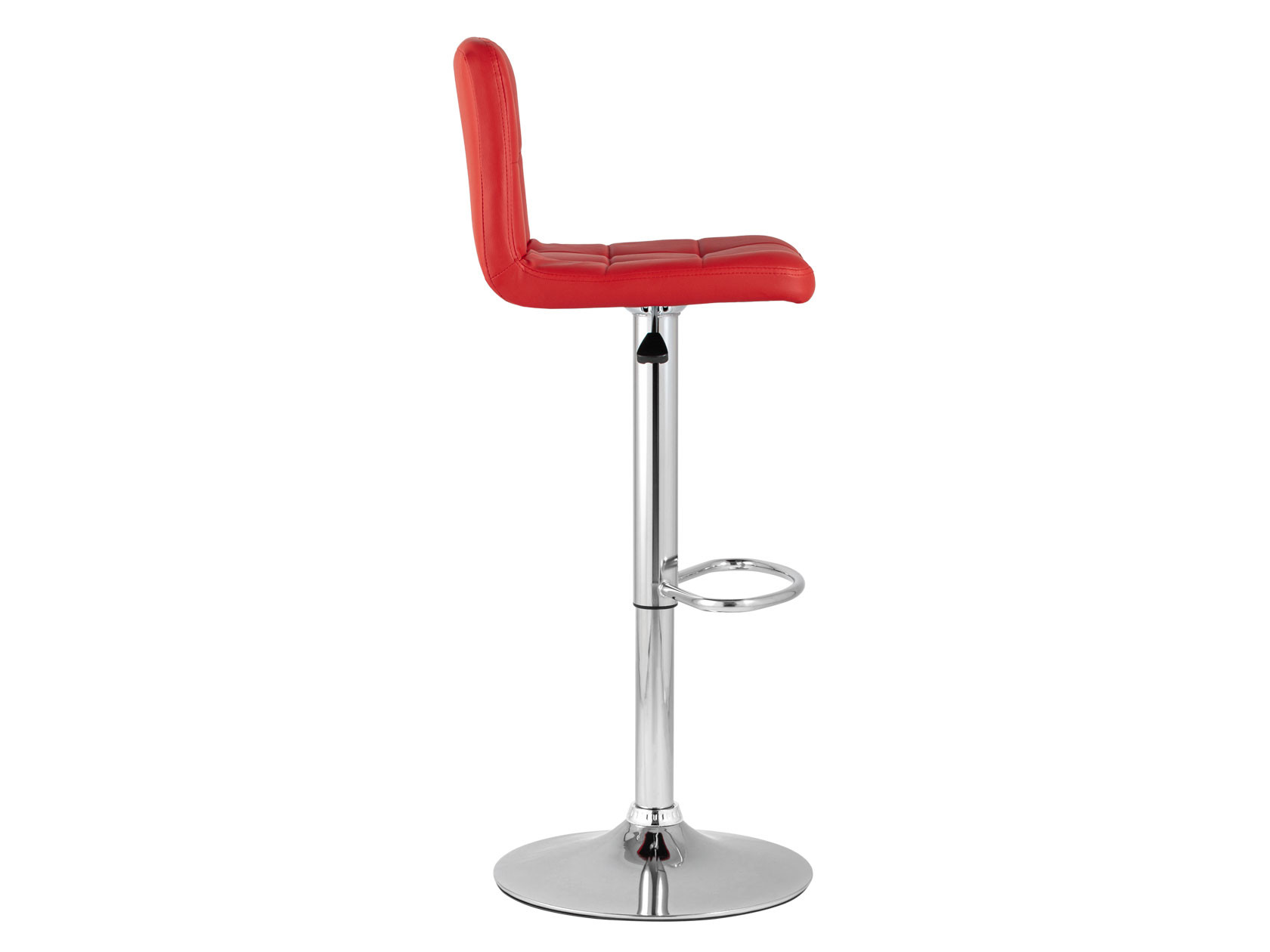 Барный стул  Малави Лайт Красный, экокожа / Хром от Первый Мебельный