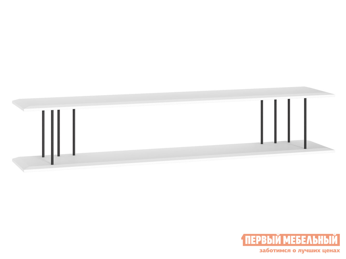 

Настенная полка Валенсия Белый шагрень, Валенсия Белый шагрень