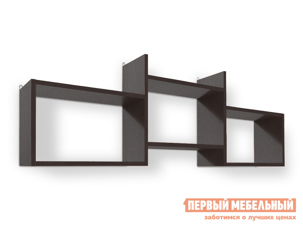 Настенная полка Первый Мебельный Полка Куба-6