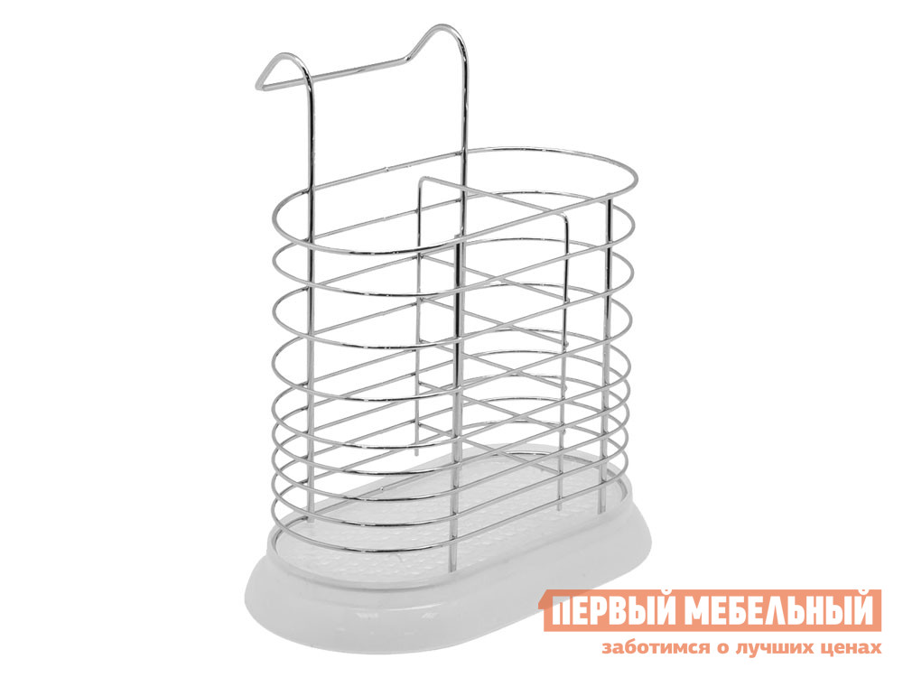 Кухонный органайзер Тирген Хром, металл / Белый, пластик