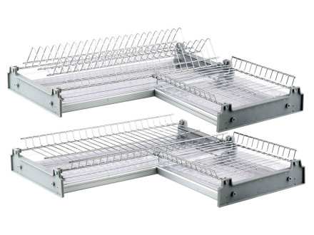 Двухуровневая сушилка для посуды 135-135042