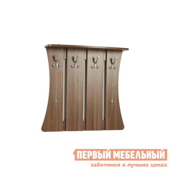 

Настенная вешалка Вешалка Уют 2 Ясень Шимо темный, Вешалка Уют 2 Ясень Шимо темный, Коричневое дерево
