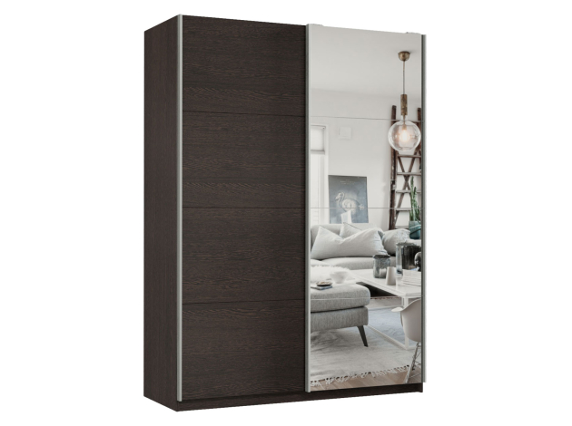 Шкаф-купе Смарт Зеркальная створка