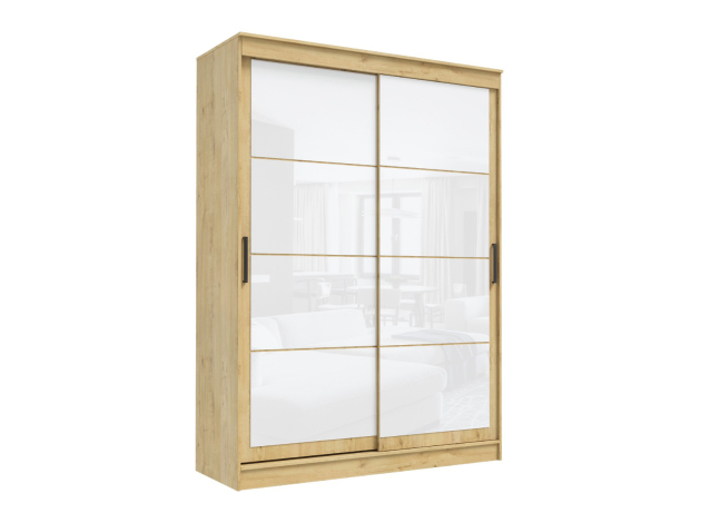 Шкаф-купе Гранд Лакобель белый