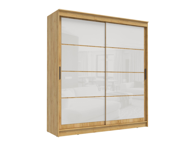 Шкаф-купе Гранд Лакобель белый