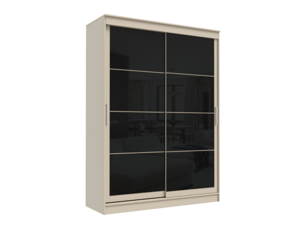 Шкаф-купе Гранд Лакобель черный