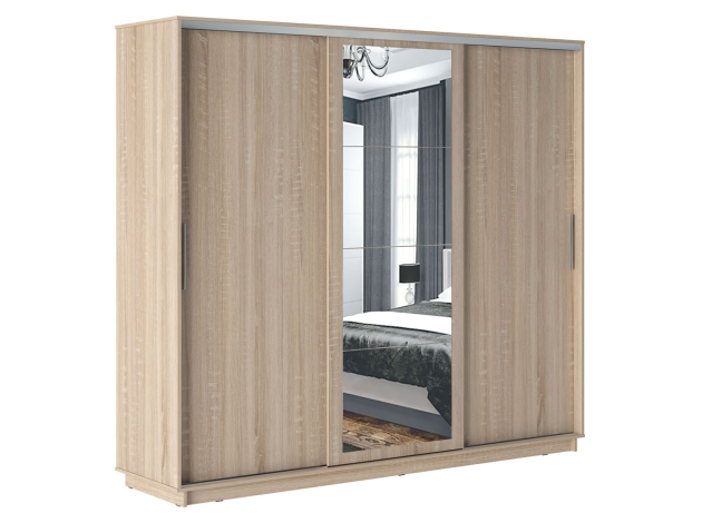 Шкаф-купе Стоун Макси с зеркалом