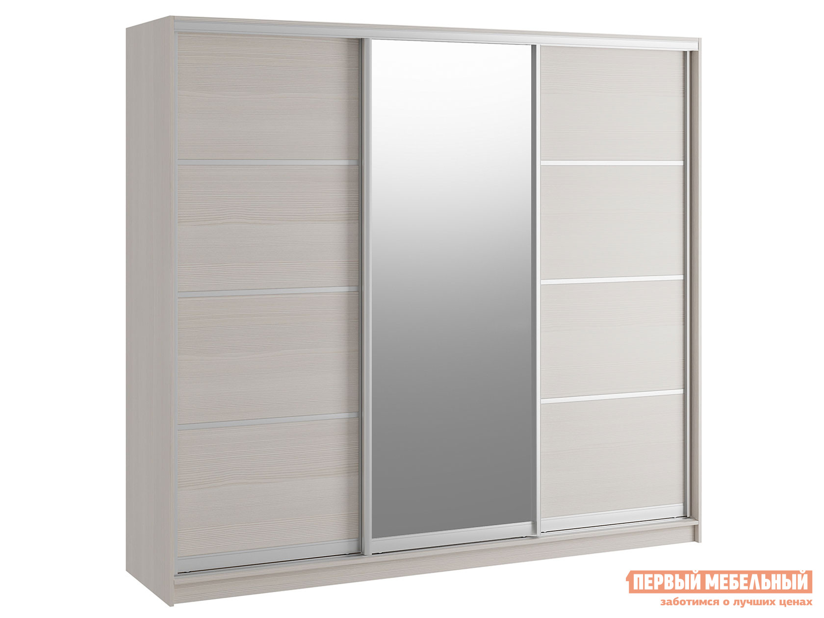 Шкаф-купе  Командорс Г2 Бодега светлый, 2400 мм, 600 мм, Стандарт