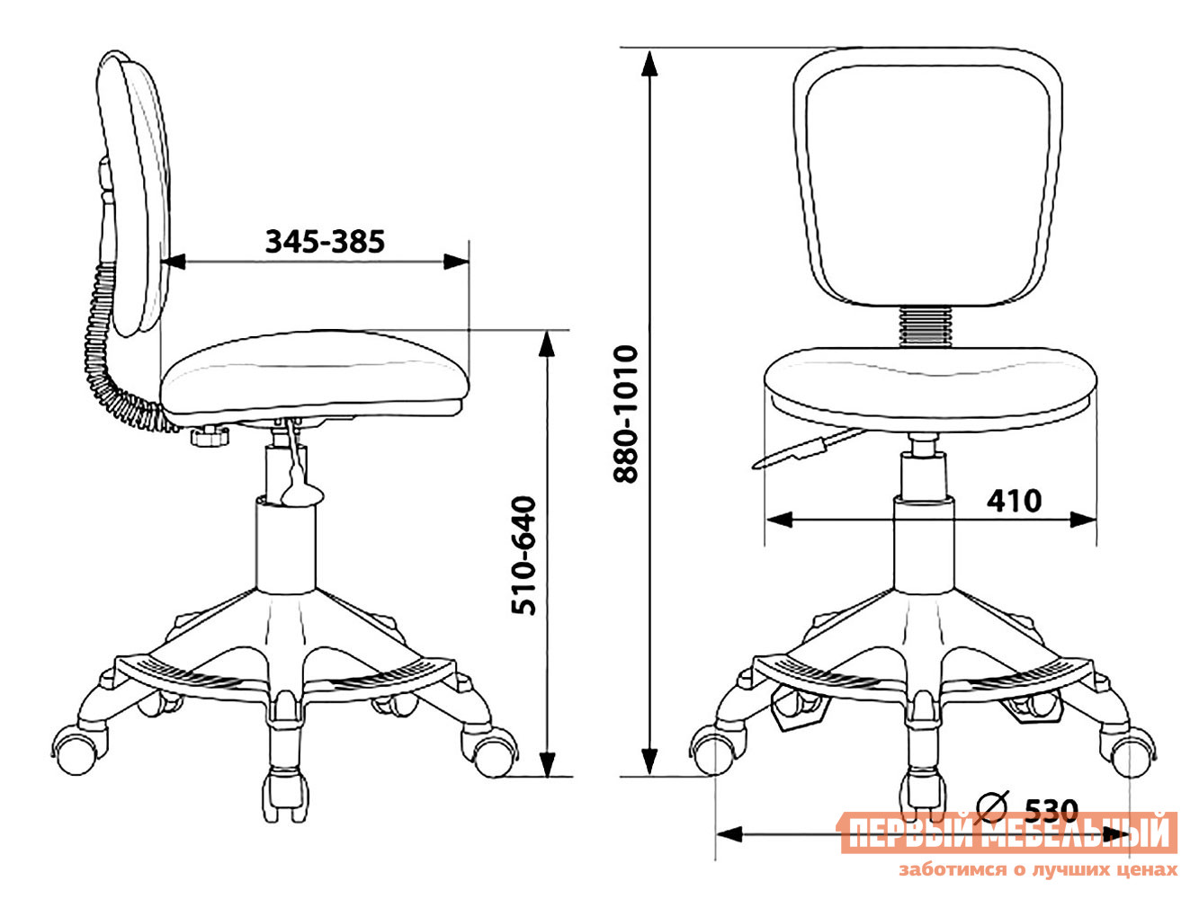 

Детское компьютерное кресло CH-W204/F Красный, ткань, CH-W204/F Красный, ткань