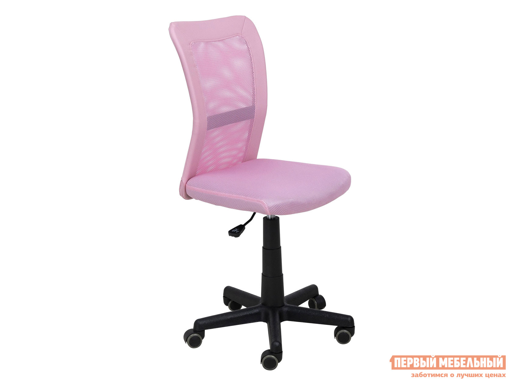 Детское компьютерное кресло  TEMPO Розовый, экокожа, сетка