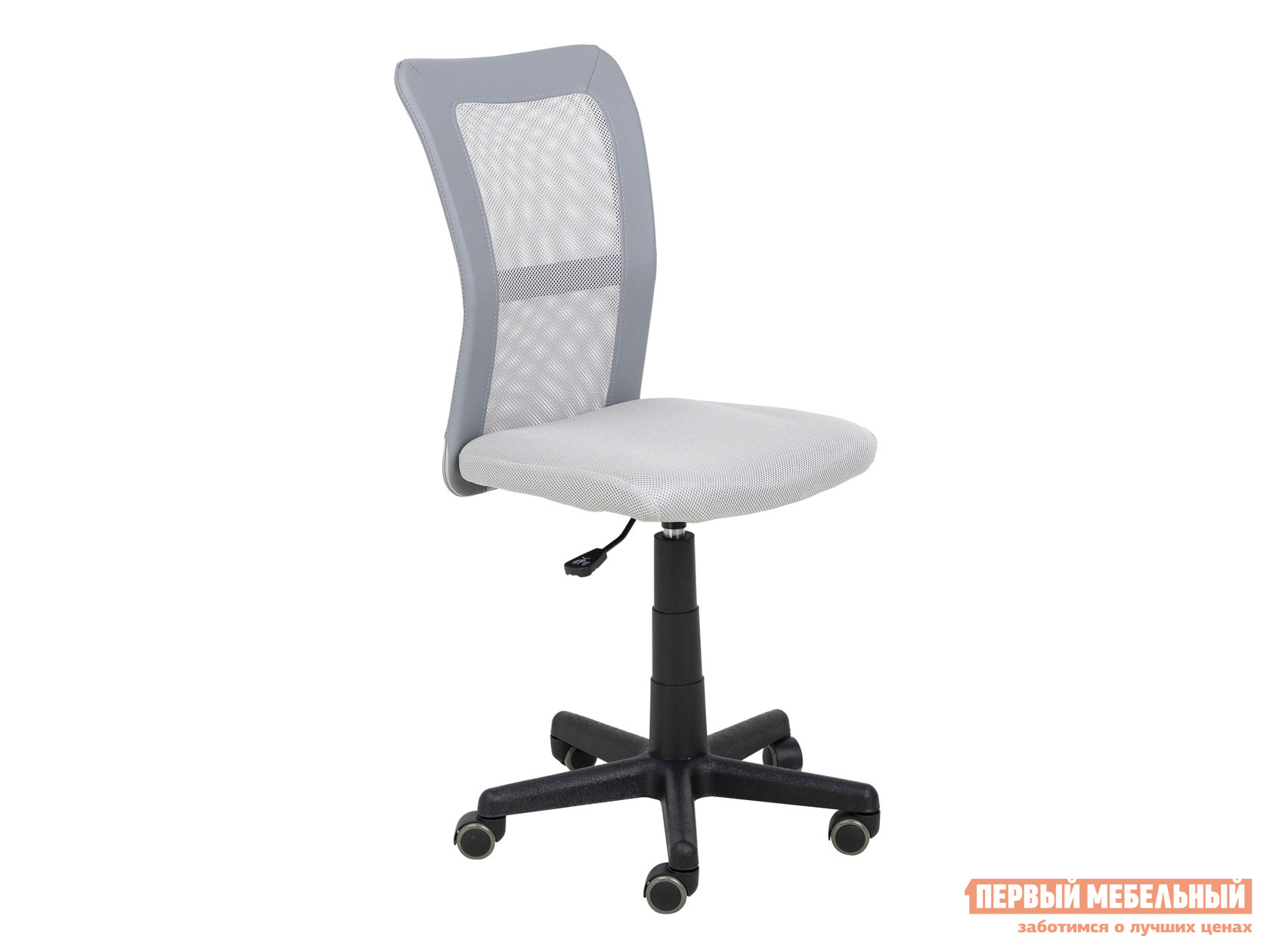 Детское компьютерное кресло  TEMPO Серый, экокожа, сетка