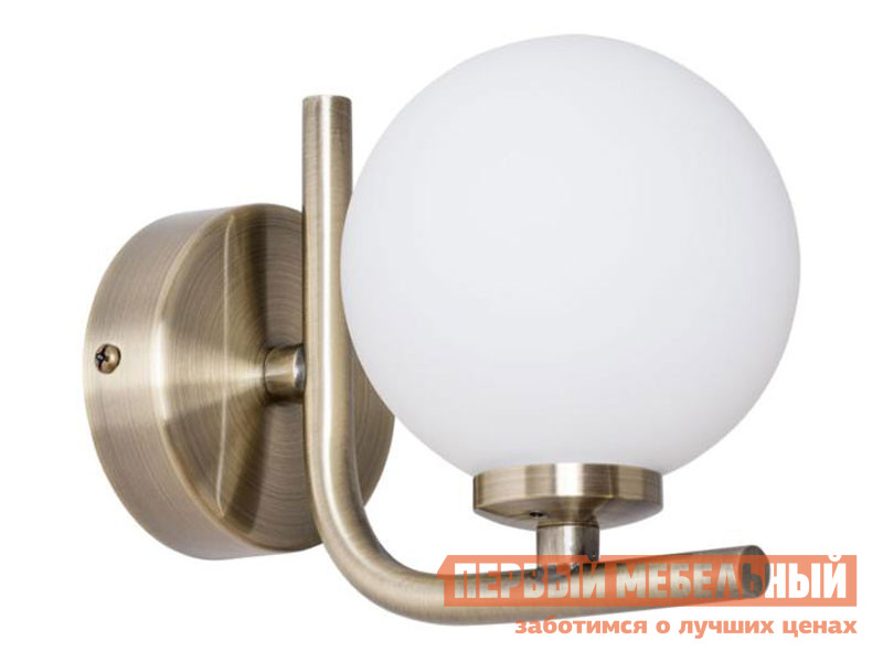 

Бра BOLLA-PICCOLO A3988AP-1AB Античная бронза / Белый, BOLLA-PICCOLO A3988AP-1AB Античная бронза / Белый