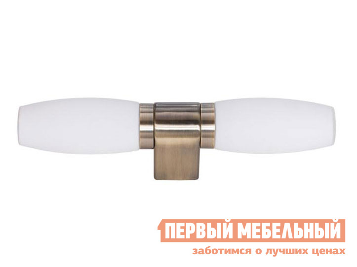 

Бра AQUA-BASTONE A1209AP-2AB Античная бронза / Белый, AQUA-BASTONE A1209AP-2AB Античная бронза / Белый