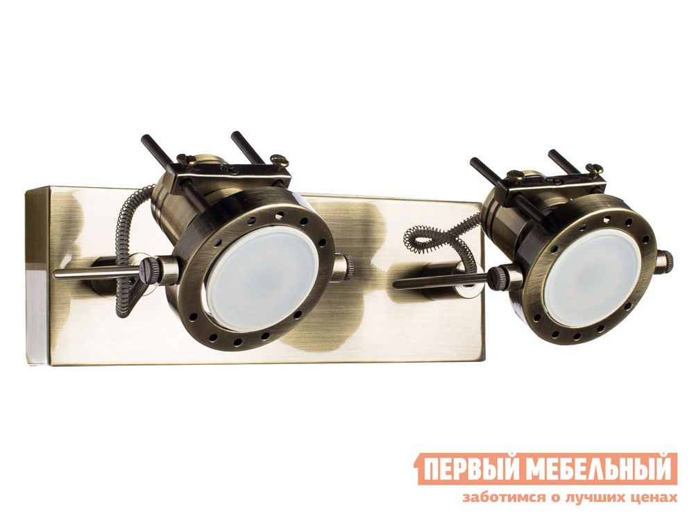 

Спот COSTRUTTORE A4300AP-2AB Античная бронза, Золотой, COSTRUTTORE A4300AP-2AB Античная бронза