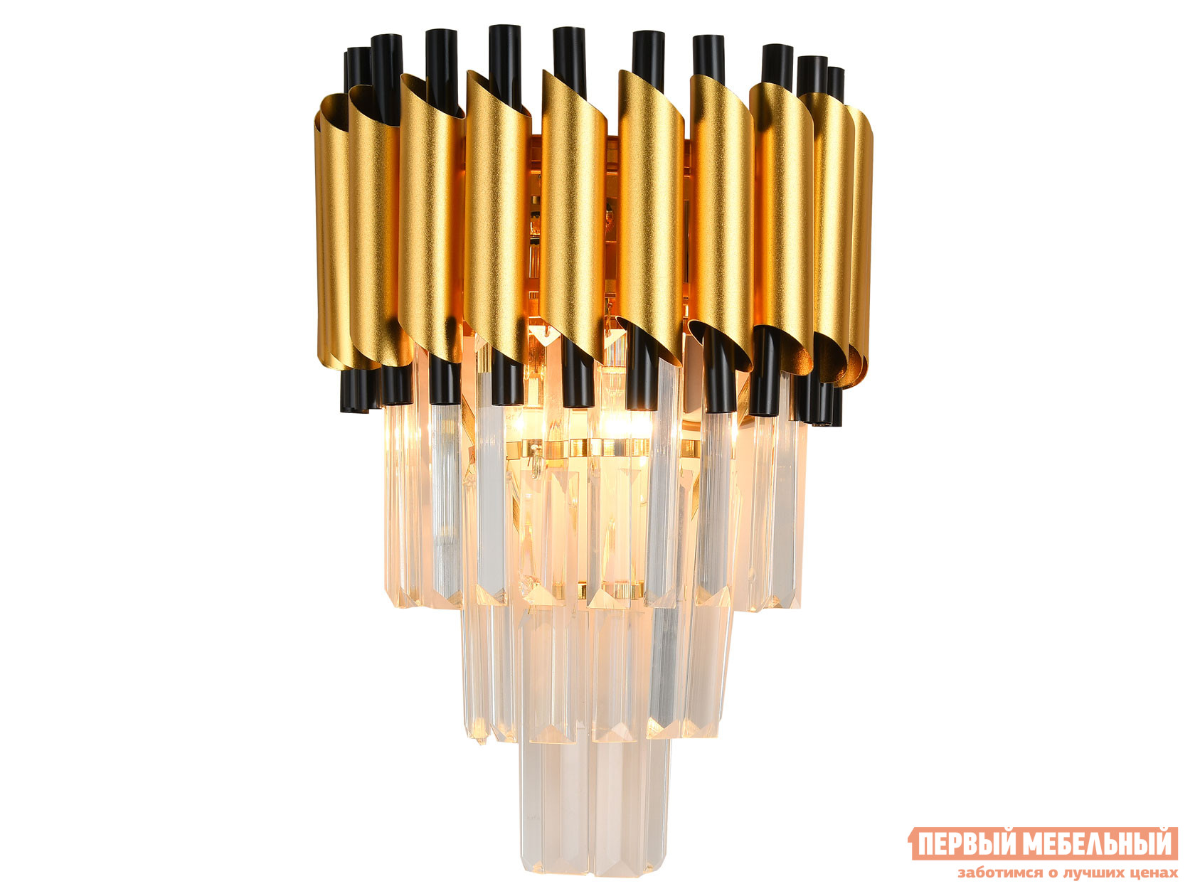 

Бра DARIAN 2 x E14, 40W 76017/2W Золото, металл / Черный, металл / Хрусталь, Золотой, DARIAN 2 x E14, 40W 76017/2W Золото, металл / Черный, металл / Хрусталь