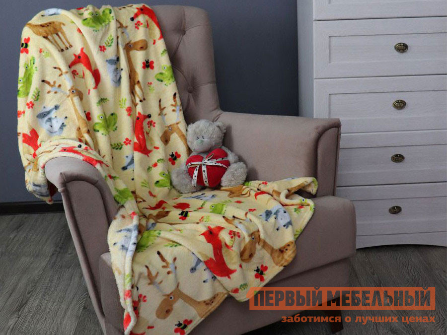 

Покрывало Лесные жители 8696, зеленый, Красный, Лесные жители 8696, зеленый