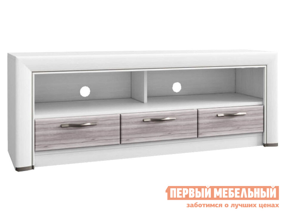 

ТВ-тумба ТВ-тумба Оливия Вудлайн кремовый / Дуб анкона, Белый, ТВ-тумба Оливия Вудлайн кремовый / Дуб анкона