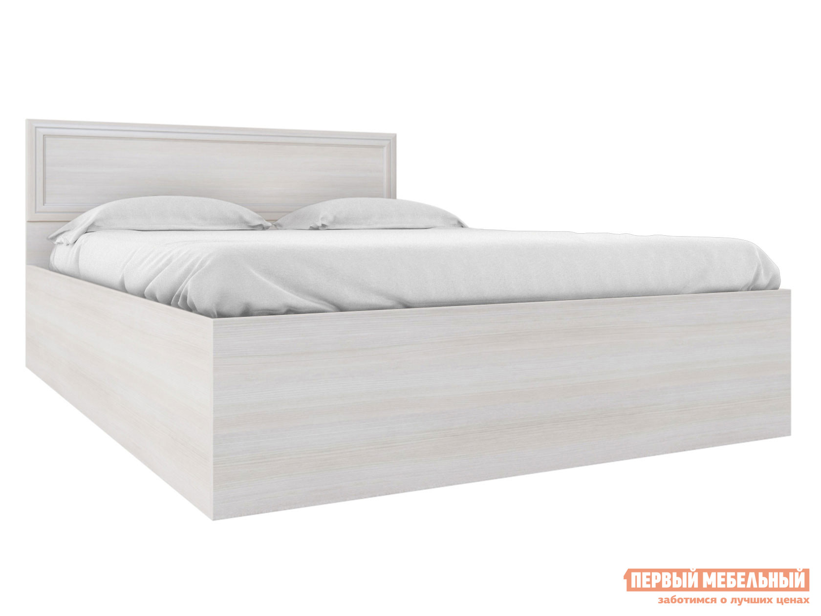 Односпальная кровать Вена Сосна Карелия, 160х200 см, С основанием настил